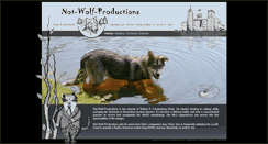Desktop Screenshot of not-wolf-productions.com